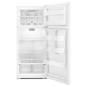 Whirlpool® 28-inch Wide Refrigerator Compatible With The EZ Connect Icemaker Kit – 18 Cu. Ft. WRT518SZFW