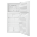 Whirlpool® 30-inch Wide Top Freezer Refrigerator - 18 cu. ft. WRT318FZDW