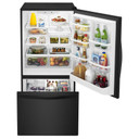 Whirlpool® 22 cu. ft. Bottom-Freezer Refrigerator with Freezer Drawer WRB322DMBB