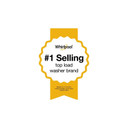 6.0-6.1 Cu. Ft. I.E.C. Whirlpool® Top Load Washer with Removable Agitator WTW6157PB