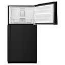 Whirlpool® 33" Wide Top-Freezer Refrigerator with Optional EZ Connect Icemaker Kit WRT541SZDB