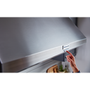 Kitchenaid® 48'' 585 or 1170 CFM Motor Class Commercial-Style Wall-Mount Canopy Range Hood KVWC908KSS