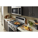 Kitchenaid® 30-Inch 5-Burner Gas Convection Range KFGG500ESS