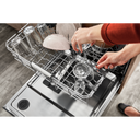 Kitchenaid® 44 dBA Dishwasher in PrintShield™ Finish with FreeFlex™ Third Rack KDFM404KBS