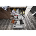 Kitchenaid® 44 dBA Dishwasher in PrintShield™ Finish with 360° Max Jets™ Third Rack KDTM404KBS