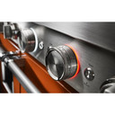 KitchenAid® 48'' Smart Commercial-Style Gas Range with Griddle KFGC558JSC