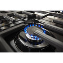 KitchenAid® 48'' Smart Commercial-Style Gas Range with Griddle KFGC558JSS