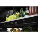 Kitchenaid® 24" Beverage Center with Glass Door and Metal-Front Racks KUBR314KSS