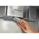 Kitchenaid® 25.5 Cu Ft. 42 Built-In Side-by-Side Refrigerator with PrintShield™ Finish KBSN702MBS