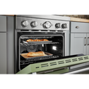 KitchenAid® 30'' Smart Commercial-Style Gas Range with 4 Burners KFGC500JAV