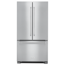 Kitchenaid® 22 cu. ft. 36-Inch Width Counter Depth French Door Refrigerator with Interior Dispense KRFC302ESS