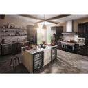 KitchenAid® 48'' Smart Commercial-Style Dual Fuel Range with Griddle KFDC558JBK