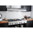 KitchenAid® 48'' 6-Burner Commercial-Style Gas Rangetop with Griddle KCGC558JSS