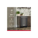 KitchenAid® 39 dBA Dishwasher in PrintShield™ Finish with Third Level Utensil Rack KDTE204KBS KitchenAid® 39 dBA Dishwasher in PrintShield™ Finish with Third Level Utensil Rack KDTE204KBS