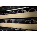 Kitchenaid® 24 Panel-Ready Undercounter Wine Cellar with Wood-Front Racks KUWL214KPA