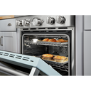 KitchenAid® 30'' Smart Commercial-Style Dual Fuel Range with 4 Burners KFDC500JMB