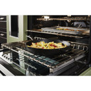 KitchenAid® 48'' Smart Commercial-Style Dual Fuel Range with Griddle KFDC558JAV