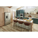 Kitchenaid® 24" Undercounter Wine Cellar with Glass Door and Metal-Front Racks KUWR314KSS