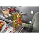 Kitchenaid® 26.8 Cu. Ft. Standard-Depth French Door Refrigerator with Exterior Ice and Water Dispenser KRFF577KPS