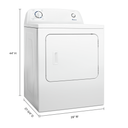 Amana® 6.5 cu. ft. Top-Load Electric Dryer with Automatic Dryness Control YNED4655EW