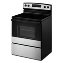 Amana® 30-inch Amana® Electric Range with Extra-Large Oven Window YAER6303MMS