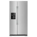 Amana® 33-inch Side-by-Side Refrigerator with Dual Pad External Ice and Water Dispenser ASI2175GRS