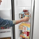 Amana® 33-inch Side-by-Side Refrigerator with Dual Pad External Ice and Water Dispenser ASI2175GRS