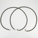 6' Braided hoses with 90 degree elbow 1700 PSI - 2 Pack 8212638RP