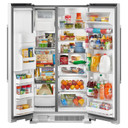 Maytag® 36-Inch Wide Side-by-Side Refrigerator - 25 Cu. Ft. MRSF4036PW