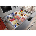 Kitchenaid® 26.2 Cu. Ft. Multi-Door French Door Refrigerator with Platinum Interior KRMF536RPS