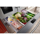 Kitchenaid® 26.2 Cu. Ft. Multi-Door French Door Refrigerator with Platinum Interior KRMF536RPS