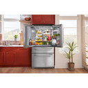 Kitchenaid® 26.2 Cu. Ft. Multi-Door French Door Refrigerator with Platinum Interior KRMF536RPS