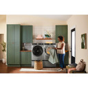 Whirlpool® 5.8 cu. ft. Smart Front Load ENERGY STAR® Certified Washer with FreshFlow™ Vent System and AI Intelligent Wash WFW6720RR