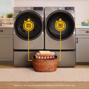 Whirlpool® 5.2 cu. ft. I.E.C. Smart Front Load ENERGY STAR® Certified Washer with FreshFlow™ Vent System WFW5720RR