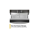 Whirlpool® 36-Inch Wide Counter-Depth French Door Bottom Mount Refrigerator - 20 cu. ft. WRFC2036RV