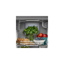 Kitchenaid® 20.8 Cu. Ft. Counter-Depth Side-by-Side Refrigerator with Exterior Ice and Water Dispenser in PrintShield™ Finish KRSC536RPS