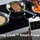 Kitchenaid® 30" Temp Cook™ Induction Cooktop with 5 Cooking Zones KCIT730SBL