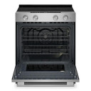 Kitchenaid® 5.3 Cu. Ft. Smart Slide-in Electric Range with Convection Cooking Modes YKSES330SPS
