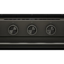 Kitchenaid® 5.0 Cu. Ft. Smart Slide-in Gas Range with Convection Cooking Modes and 2-in-1 Burner KSGS530SBE