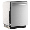 Whirlpool® 24-Inch Dishwasher with Total Coverage Wash Action and Auto Open Air Dry in Fingerprint Resistant Stainless Steel WDTS8024SZ