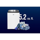 Maytag® 6.0 Cu. Ft. Pet Pro Top Load Agitator Washer with Extra Power and Sanitize Cycle with Oxi MTW7205RW