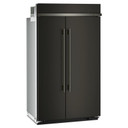 Kitchenaid® 30 Cu. Ft. 48" Built-In Side-by-Side Refrigerator with Platinum Interior KBSN748SBE Kitchenaid® 30 Cu. Ft. 48" Built-In Side-by-Side Refrigerator with Platinum Interior KBSN748SBE