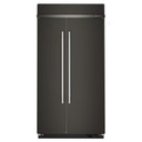 Kitchenaid® 25.5 Cu. Ft. 42" Built-In Side-by-Side Refrigerator with Platinum Interior KBSN742SBE
