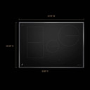 Jennair® 30" Lustre Smart Induction Cooktop with Temperature-Controlled Cooking JICT730SS