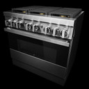 Jennair® 36" NOIR™ Dual-Fuel Professional-Style Range JDRP436HM