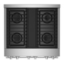 Jennair® 30" NOIR™ Gas Professional-Style Range JGRP430HM