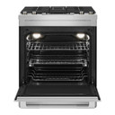 Jennair® 30" Dual-Fuel Downdraft Slide-In Range JDS1750ML