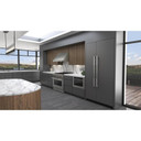 Jennair® Panel-Ready 42" Built-In Side-By-Side Refrigerator JBSFS42NMX