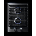 Jennair® 15” 2-Burner Gas Cooktop JGC3215GS Jennair® 15” 2-Burner Gas Cooktop JGC3215GS