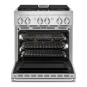 Jennair® 30" NOIR™ Dual-Fuel Professional-Style Range JDRP430HM